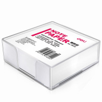 得力(deli) 7600便签纸91×87mm 300页带盒便签纸便条纸便签本办公用品 2本装