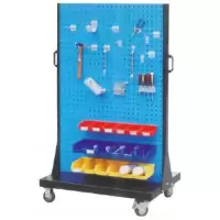 移动型物料整理架(百叶挂板)