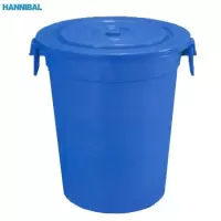 楼道垃圾桶蓝色