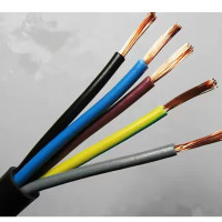 华美电缆 塑料护套线 RVV 5*2.5平方 300/500V 100米/卷(卷)