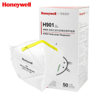 霍尼韦尔H1005591耳带式防颗粒物口罩 KN95 白色 盒装 50只/盒 5盒