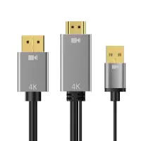 开博尔 转换线 HDMI转DP 2.0版4K 2米 单位:条
