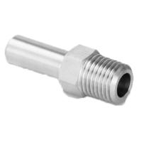 实验室不锈钢外螺纹转换接头