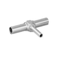 实验室不锈钢三通接头