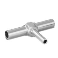 实验室不锈钢三通接头