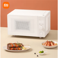 米家小米微波炉烤箱一体机家用多功能 小型小尺寸平板式 均匀加热烘烤烧烤 机械式旋钮