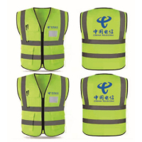 宜通 FG01反光马甲 电信施工反光马甲 黄绿荧光 件