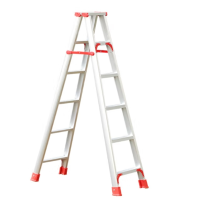 申工 人字梯 铝合金梯子仓库折叠加厚多功能小楼梯3.0米