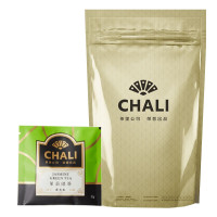 CHALI茶里 甄选茉莉花绿茶2g*100茶包 原叶立体三角茶包袋泡茶便携式