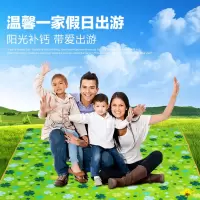 趣游帮炫彩三层铝膜防潮野餐垫(Y33)