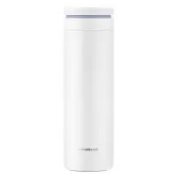 LOCK&LOCK柔光旋盖440mL(白)/个
