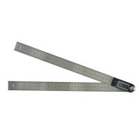 360度翻转阅读数显角度尺