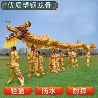 国标龙舞龙道具 9节烫金龙(颜色备注)