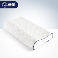 佳奥 乳胶枕90%天然乳胶含量波浪颗粒成人枕J13B22AW2 单只装