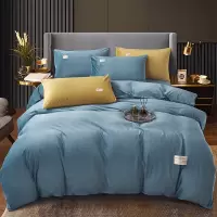 红豆家纺(HOdoHome) 红豆家纺X红豆绒件套 红豆绒四件套 200*230cm HDJ-2205理想蓝