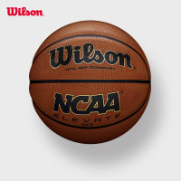 威尔胜(Wilson)官方NCAA系列初学者学生标准7号橡胶耐磨室外运动训练篮