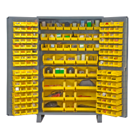 Durham MFG1219mm宽存储柜,带171 物料箱(平齐门风格)JC-171-95(单位:台)