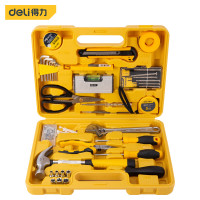 得力(deli) DL1038J 多功能五金工具箱工具套装38件/套