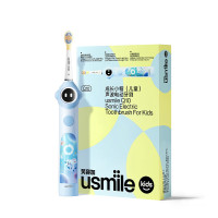 usmile笑容加 儿童电动牙刷 Q10(适用3-6-12岁儿童)天际蓝