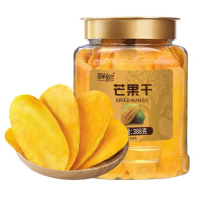 鲜记(FRESHKEE) 芒果干388g/罐 蜜饯果脯水果干 休闲零食小吃