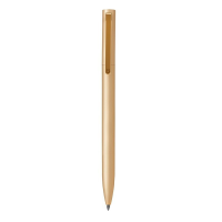 小米(MI)金家属签字笔0.5mm水笔芯金色办公文具用品签字笔会议签字笔专用笔芯可定制 小米金属签字笔1支+定制笔芯5支