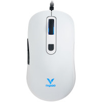 雷柏 V22S 鼠标 有线鼠标 游戏鼠标 人体工程学 电竞鼠标 吃鸡鼠标 笔记本鼠标 白色