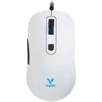 雷柏 V22S 鼠标 有线鼠标 游戏鼠标 人体工程学 电竞鼠标 吃鸡鼠标 笔记本鼠标 白色