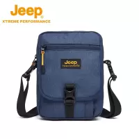 Jeep吉普新款时尚单肩包户外耐磨斜挎包大容量运动包可调节休闲包