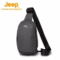 Jeep吉普斜挎包男户外休闲旅游单肩包大容量胸包旅行运动包潮