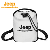 Jeep吉普户外经典运动休闲单肩包男大容量挎包通勤包旅行水桶包女