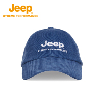 Jeep吉普秋冬灯芯绒鸭舌帽立体透气棒球帽户外运动休闲帽轻暖帽子