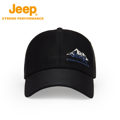 Jeep吉普男士棒球帽户外运动防晒鸭舌帽休闲夏季新款透气遮阳帽