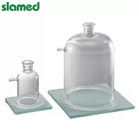 SLAMED 玻璃制过滤钟 主体内径φ180用 配套玻璃板