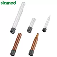 SLAMED 玻璃带孔螺口试管 圆底 15ml SD7-100-754