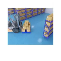 pvc塑胶地板加厚耐磨商用塑料地板贴地胶地板革 [1.6mm厚/蓝色石纹]加厚耐磨实心革 1平方米 2m²起发