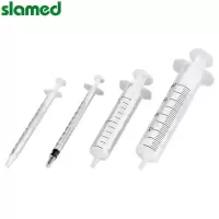 SLAMED PP制实验室用一次性注射针筒(无针头) 2ml
