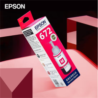 爱 普 生(EPSON)T672墨水墨仓式打印机墨水T6723红色墨水