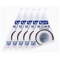KARA佳乐醇正椰浆65ml*5支 来自印度尼西亚苏门答腊岛 口感浓郁 自然椰香