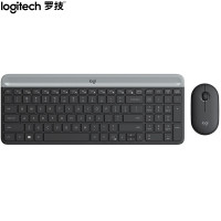 罗技(Logitech)MK470 键鼠套装 无线键鼠套装 超薄