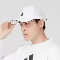 阿迪达斯 (adidas)男帽女帽棒球帽24春季新款运动帽休闲帽户外帽子鸭舌帽遮阳帽