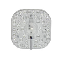 百士安 led吸顶灯替换灯芯光源模组节能改造灯灯盘 方形--24W白光-超亮-直径16cm(3个)