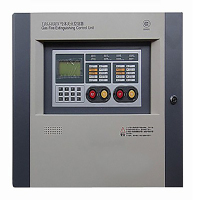 气体灭火控制器LD5503EN 气体主机 (壁挂) LD5503EN-2路 带2节电池