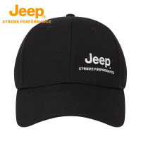 Jeep吉普户外防晒棒球帽UPF50+时尚潮搭帽子可调节鸭舌帽运动帽