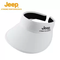 Jeep吉普官方UPF50+防晒帽女运动跑步空顶帽新款遮阳高尔夫球帽