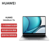 华为(HUAWEI)MateBook 13s 2021高性能轻薄笔记本电脑 银i5-11300H 16+512G锐炬显卡