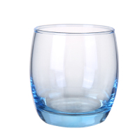 钢化玻璃杯漱口杯 蓝色蛋形漱口杯 /个