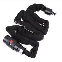 玥 玛 7757-1.5米摩托车链条锁 防盗锁山地电动自行车锁玻璃门锁黑色