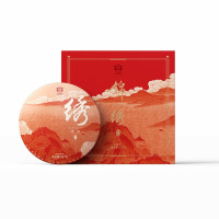 大益 普洱茶礼 锦绣岁礼 熟茶礼盒357g*1盒