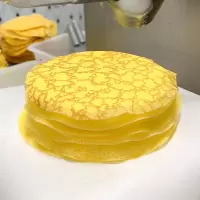 [鲜佰客][顺丰快递]虎皮榴莲千层蛋糕 2盒 400g/盒 休闲零食小吃早餐糕点充饥
