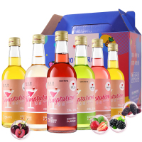 果酒6瓶套装低度微醺女士甜酒小酒3.5度230ml